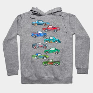 Toy Car Pile Up Hoodie